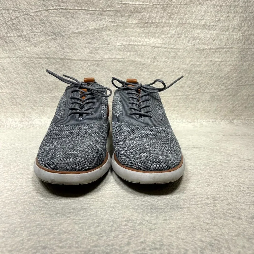 G.H. Bass & Co. Mens Oxford‎ Knit Shoes Size 12 Gray